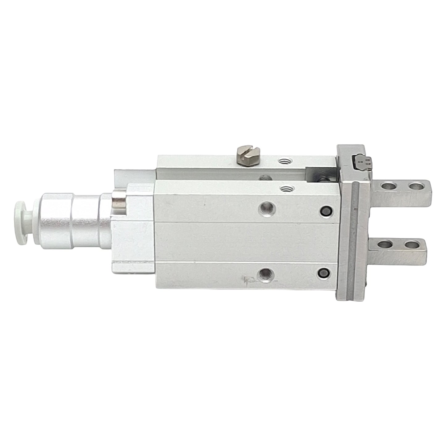 Used SMC MHZ2-10SN2K Pneumatic Parallel Gripper, ø10mm Bore, 4mm Stroke, 7.1N, 0.7MPa