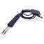 Used Metcal MX-TALON Soldering Tweezers w/ TATC-601 Tips, 1.5mm Thick, 0.5 x 12.45mm