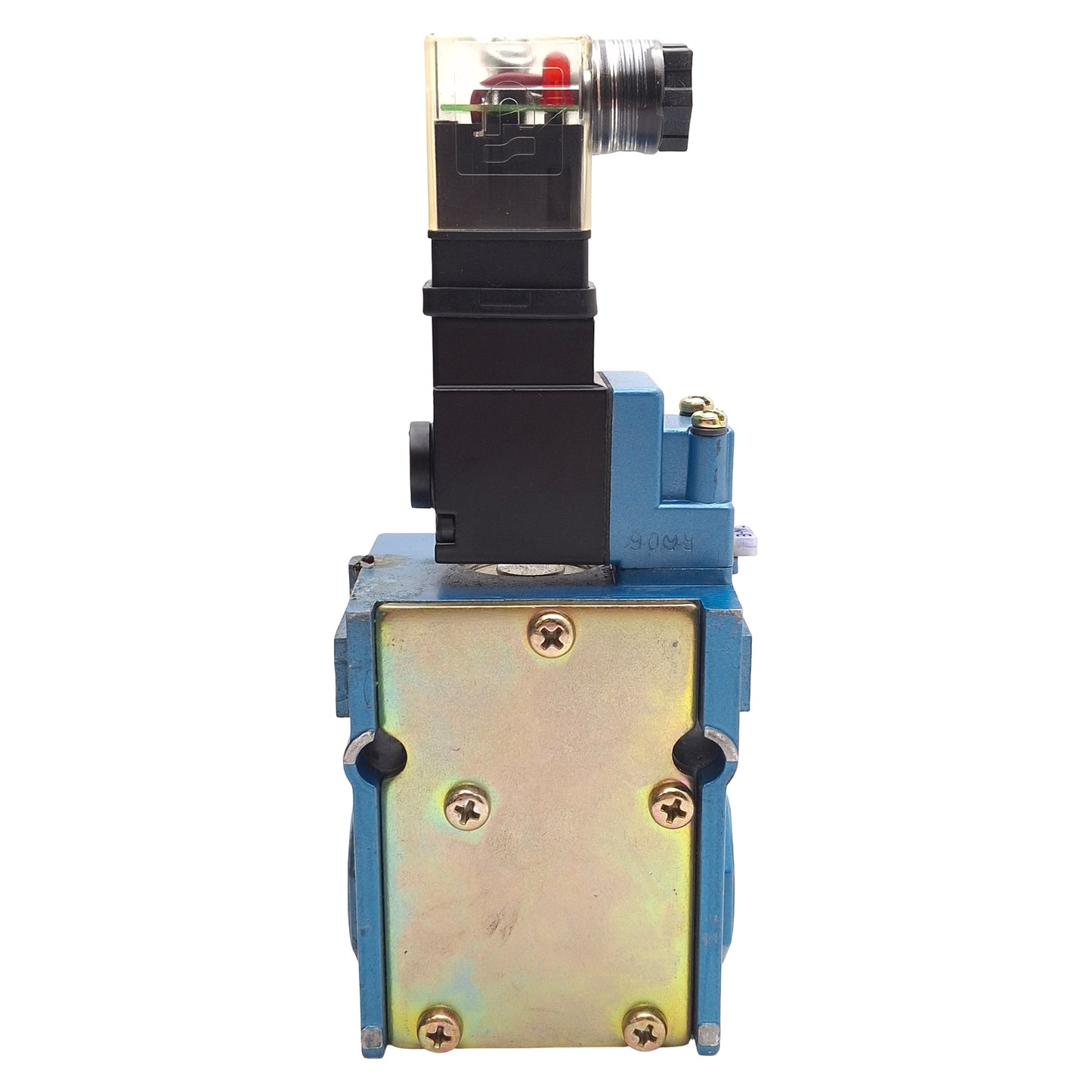 Used Mac 56C-13-502JD Solenoid Valve 3/2-Way 25-150psi, 3/8in & 3/4in NPT, 24VDC Coil