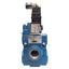 Used Mac 56C-13-502JD Solenoid Valve 3/2-Way 25-150psi, 3/8in & 3/4in NPT, 24VDC Coil