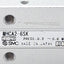 Used SMC MHCA2-6SK Pneumatic Parallel Gripper, ø6mm Bore, 30°~-10°, 0.024Nm, 0.6MPa