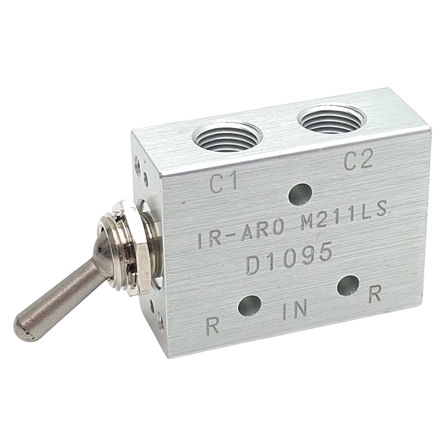 Used Ingersoll Rand IR-ARO M211LS Toggle Air Control Valve 4/2-Way, 1/8in NPT, 150psi