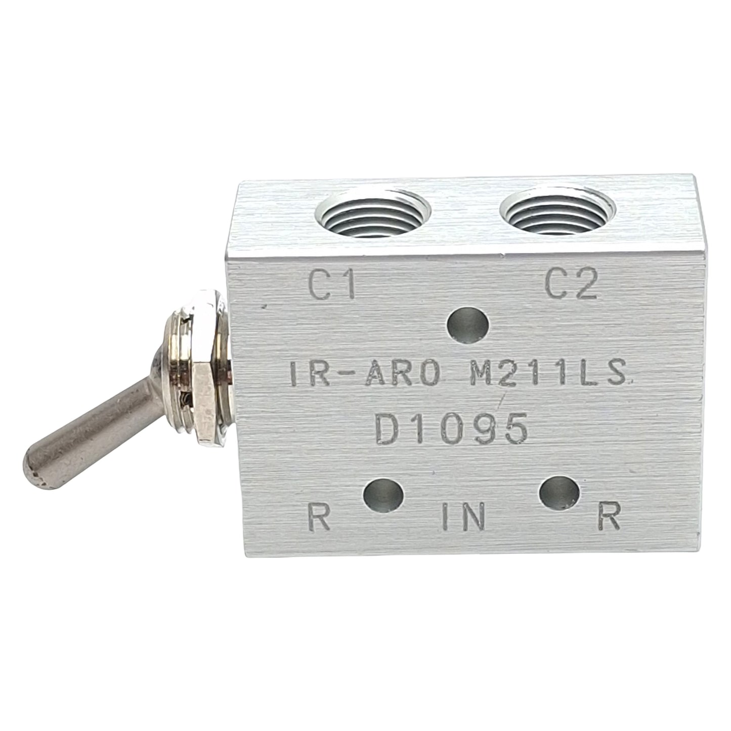 Used Ingersoll Rand IR-ARO M211LS Toggle Air Control Valve 4/2-Way, 1/8in NPT, 150psi