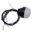 Used Banner K50APT2GRYF2 Illuminated Touch Button 12-30VDC, PNP, Yl Gr Rd, 1ft Cable