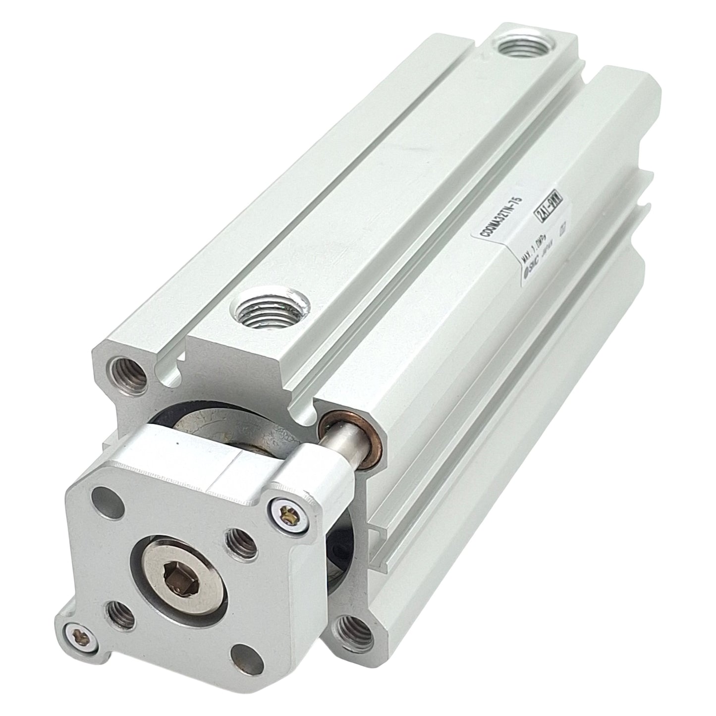 Used SMC CDQMA32TN-75 Compact Pneumatic Cylinder, ø32mm Bore, 75mm Stroke, 1/8in NPT