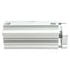 Used SMC CDQMA32TN-75 Compact Pneumatic Cylinder, ø32mm Bore, 75mm Stroke, 1/8in NPT