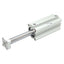 Used SMC CDQMA32TN-75 Compact Pneumatic Cylinder, ø32mm Bore, 75mm Stroke, 1/8in NPT