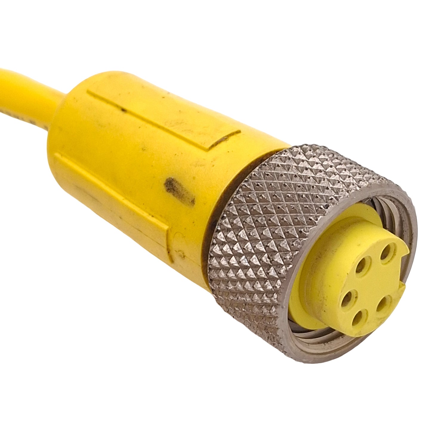 Used Banner QDC-525C 37443 Single Ended Cordset, 60VDC 5A, 7/8in 5-Pin Female, 7.5m