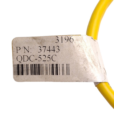 Used Banner QDC-525C 37443 Single Ended Cordset, 60VDC 5A, 7/8in 5-Pin Female, 7.5m
