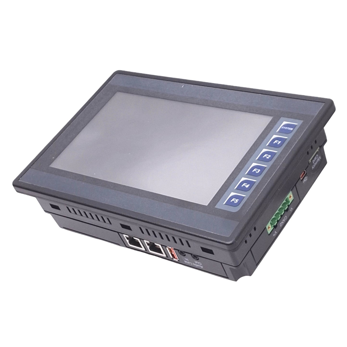 Used Horner HE-XW1E4KG XL7 Operator Control Station, 7in Color Touchscreen, 10-30VDC