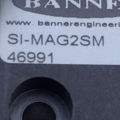 Used Banner Engineering SI-MAG2SM Magnetic Switch, 4-8mm Range, 30VDC, Flying Leads