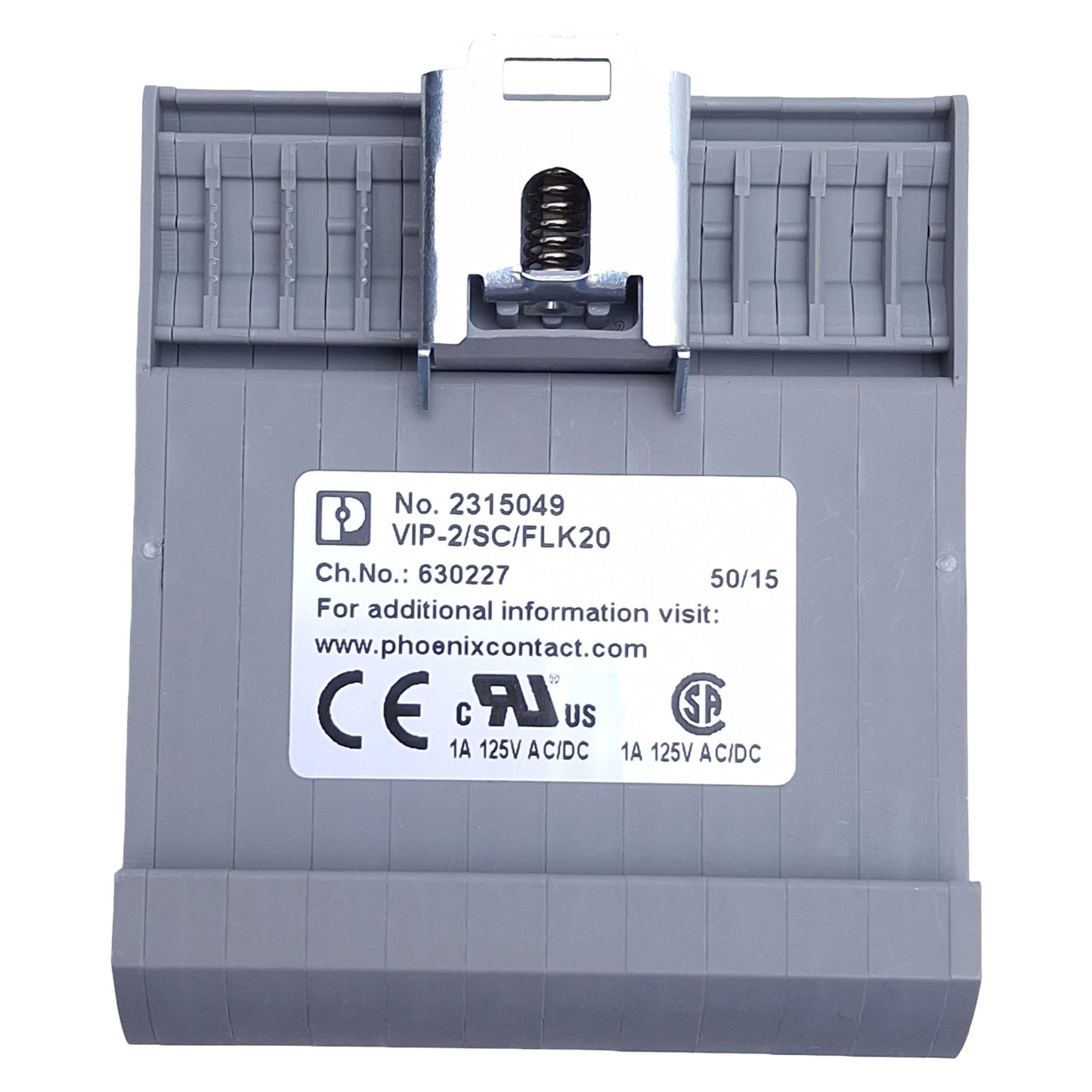 Used Phoenix Contact VIP-2/SC/FLK20 Interface Breakout Module 25VAC 60VDC, 1A