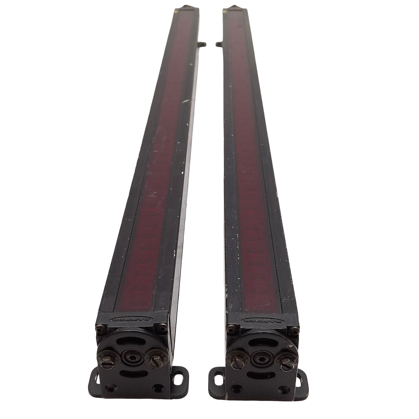 Used Banner MSR2424 / MSE2424 MINI-SCREEN Light Curtain, 24in, 30ft Range *Dirty*