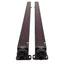 Used Banner MSR2424 / MSE2424 MINI-SCREEN Light Curtain, 24in, 30ft Range *Dirty*
