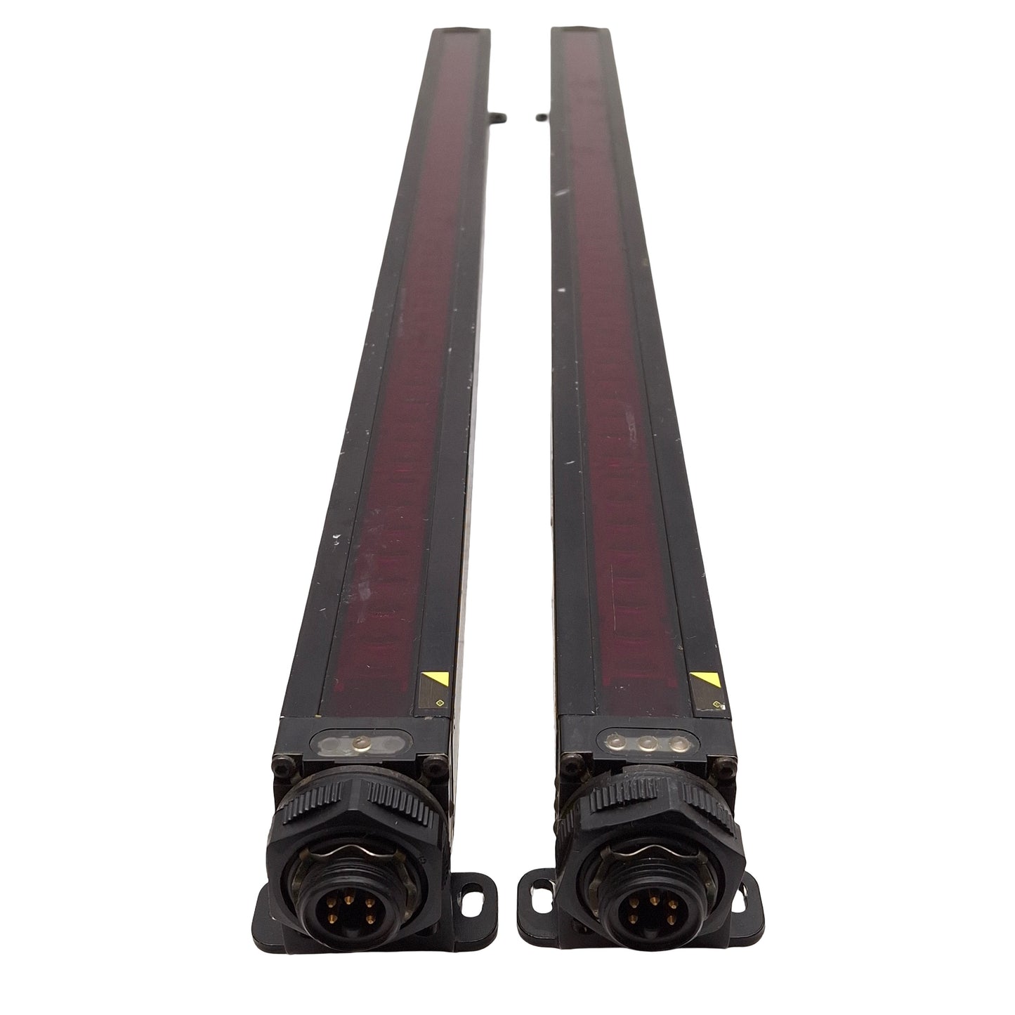Used Banner MSR2424 / MSE2424 MINI-SCREEN Light Curtain, 24in, 30ft Range *Dirty*
