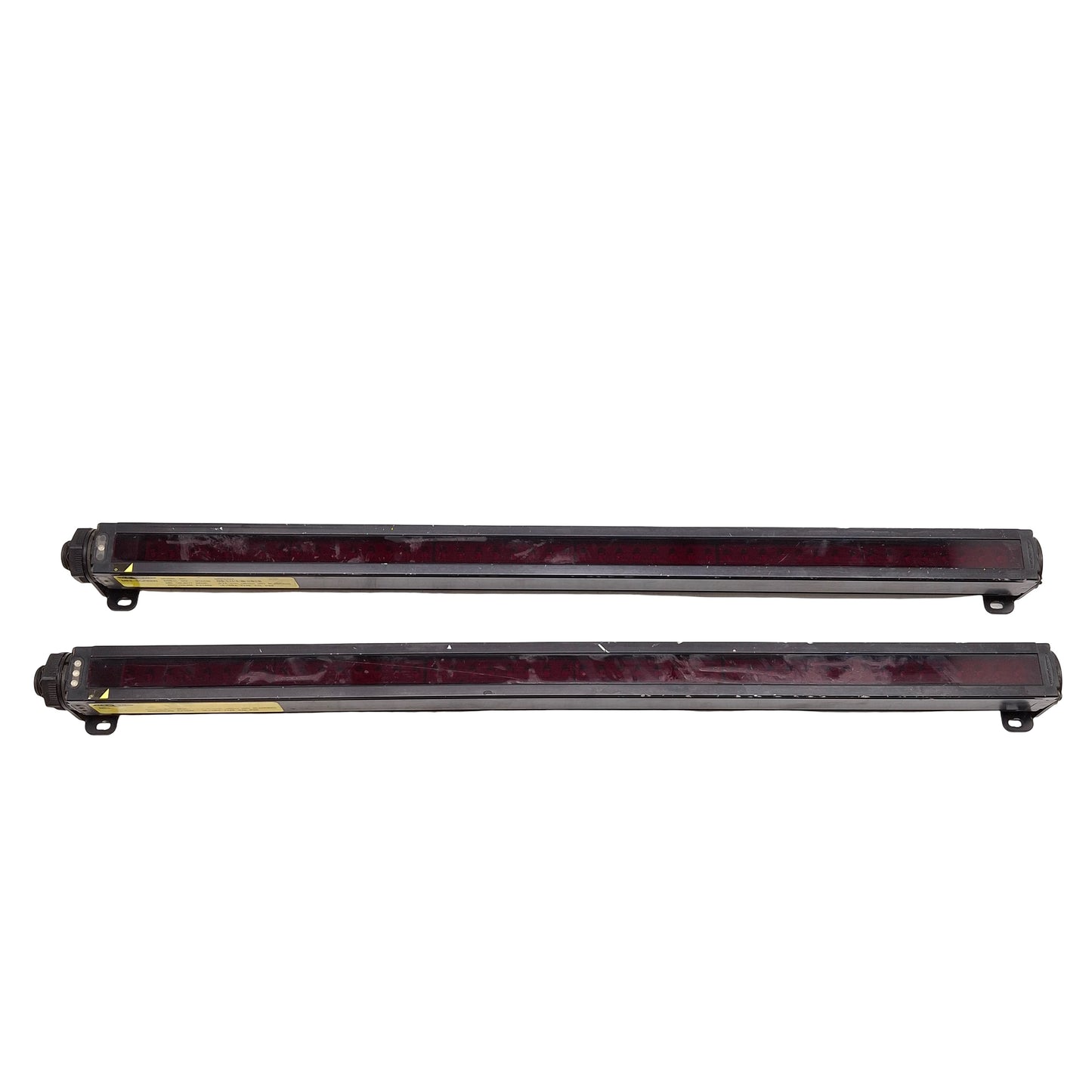 Used Banner MSR2424 / MSE2424 MINI-SCREEN Light Curtain, 24in, 30ft Range *Dirty*