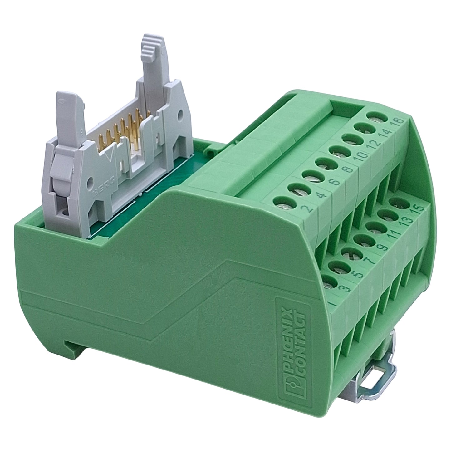 Used Phoenix Contact VIP-2/SC/FLK16 Interface Breakout Module 25VAC 60VDC, 1A
