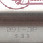 Used Bimba 091-DP Pneumatic Cylinder, ø1-1/16in Bore, 1in Stroke, 1/8in NPT, 250psi