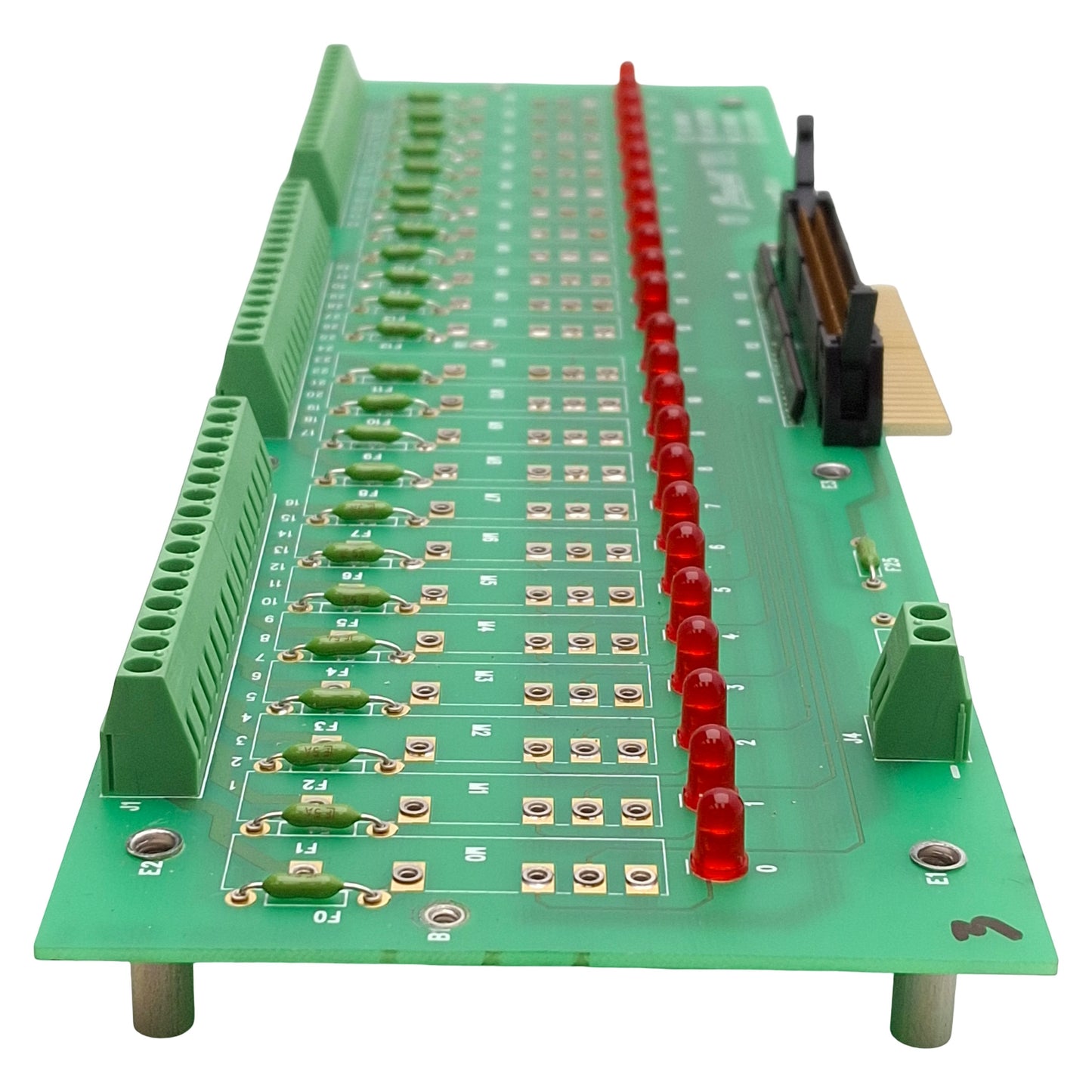Used Grayhill 70MRCK24-HL 70M Relay Mounting Rack, 24-Channel, 50-Pin Header