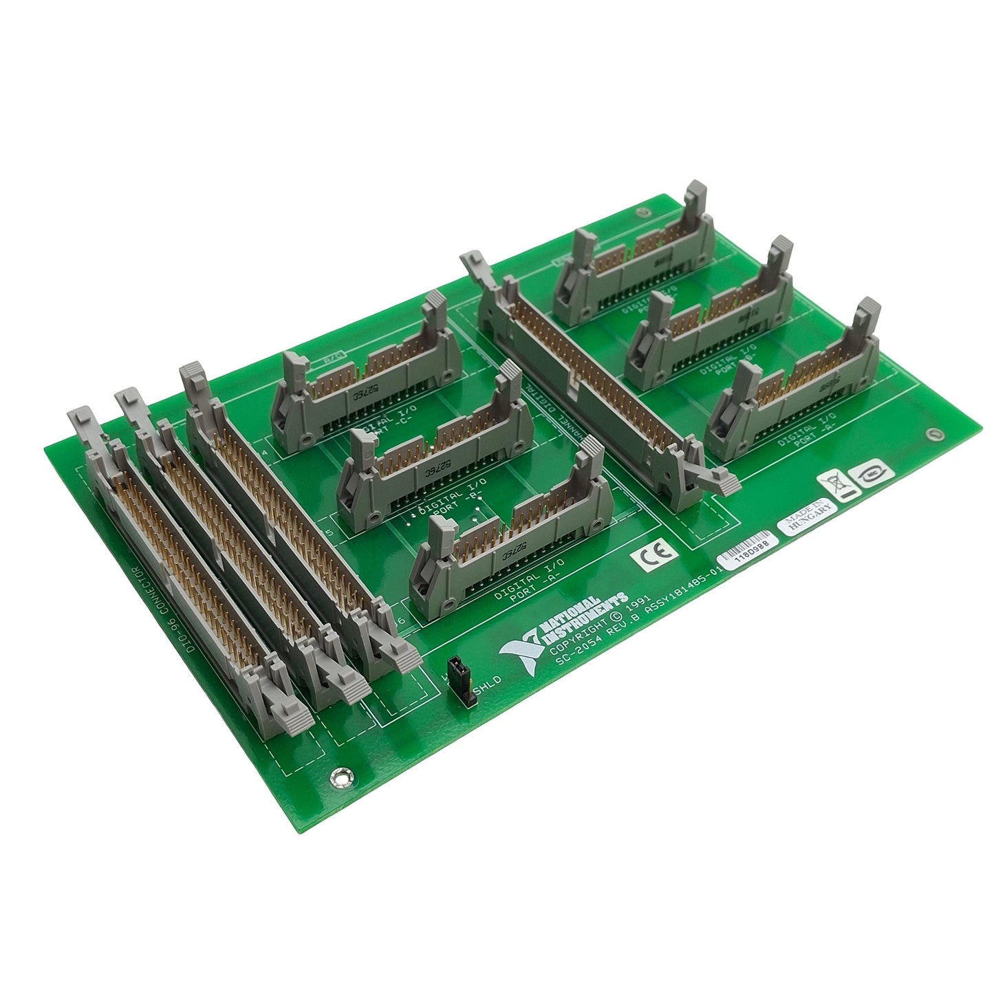 Used National Instruments SC-2054 Cable Adaptor PLC Board, 50-Pin & 26-Pin