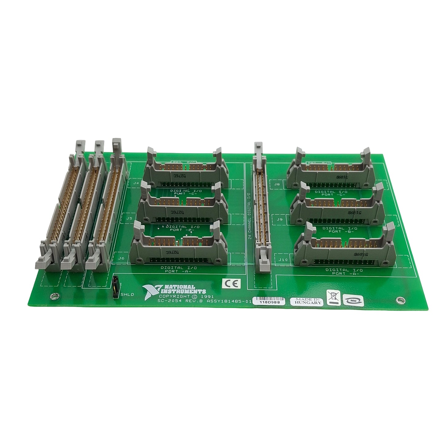 Used National Instruments SC-2054 Cable Adaptor PLC Board, 50-Pin & 26-Pin