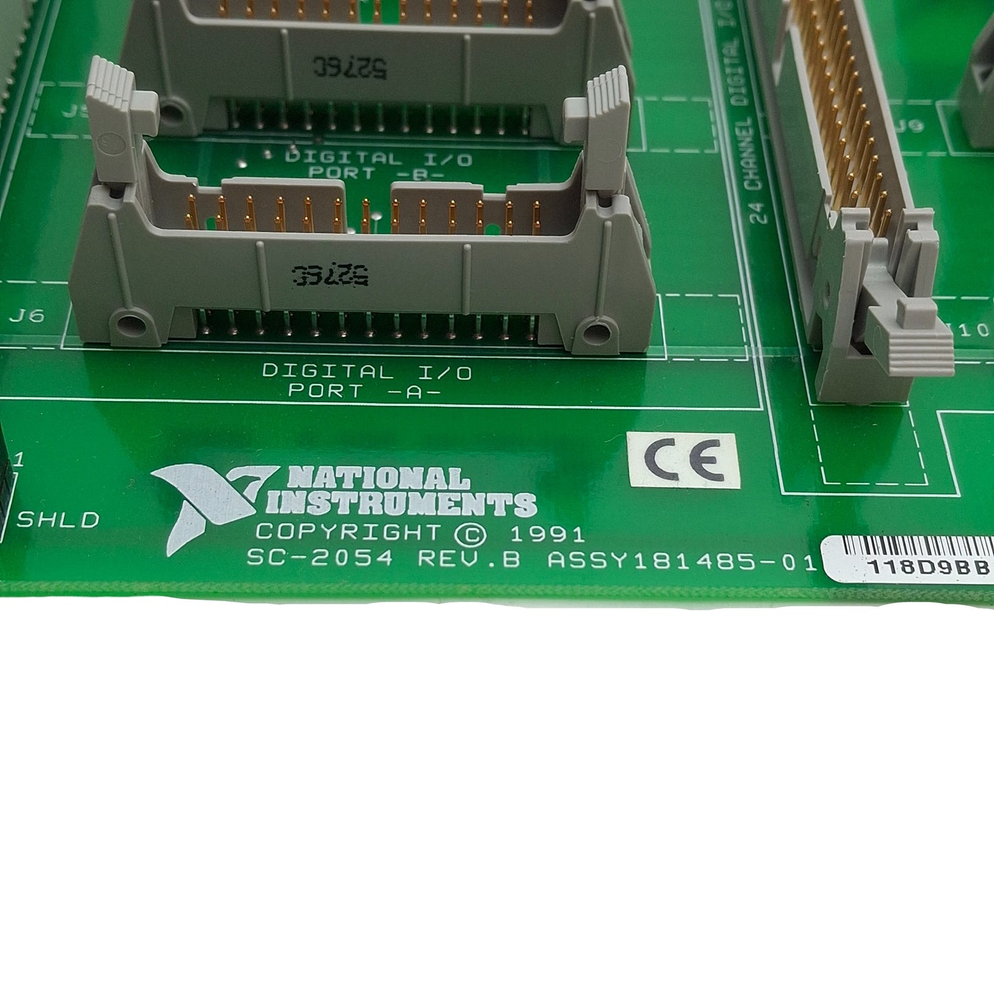 Used National Instruments SC-2054 Cable Adaptor PLC Board, 50-Pin & 26-Pin