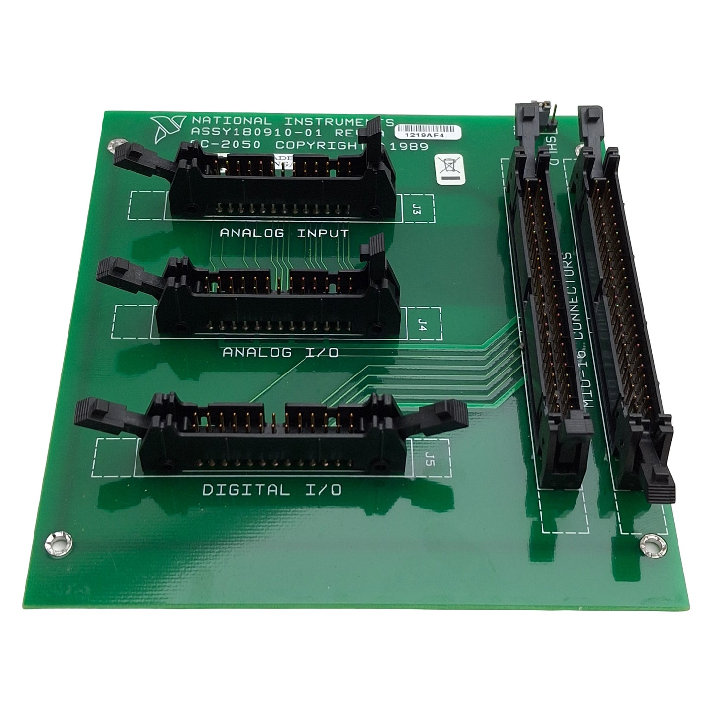 Used National Instruments SC-2050 Cable Adaptor PLC I/O Board, 26-Pin & 50-Pin