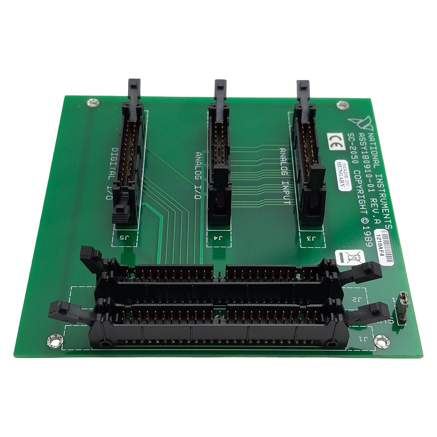 Used National Instruments SC-2050 Cable Adaptor PLC I/O Board, 26-Pin & 50-Pin
