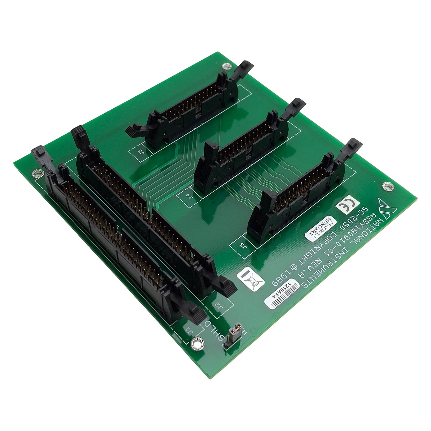 Used National Instruments SC-2050 Cable Adaptor PLC I/O Board, 26-Pin & 50-Pin