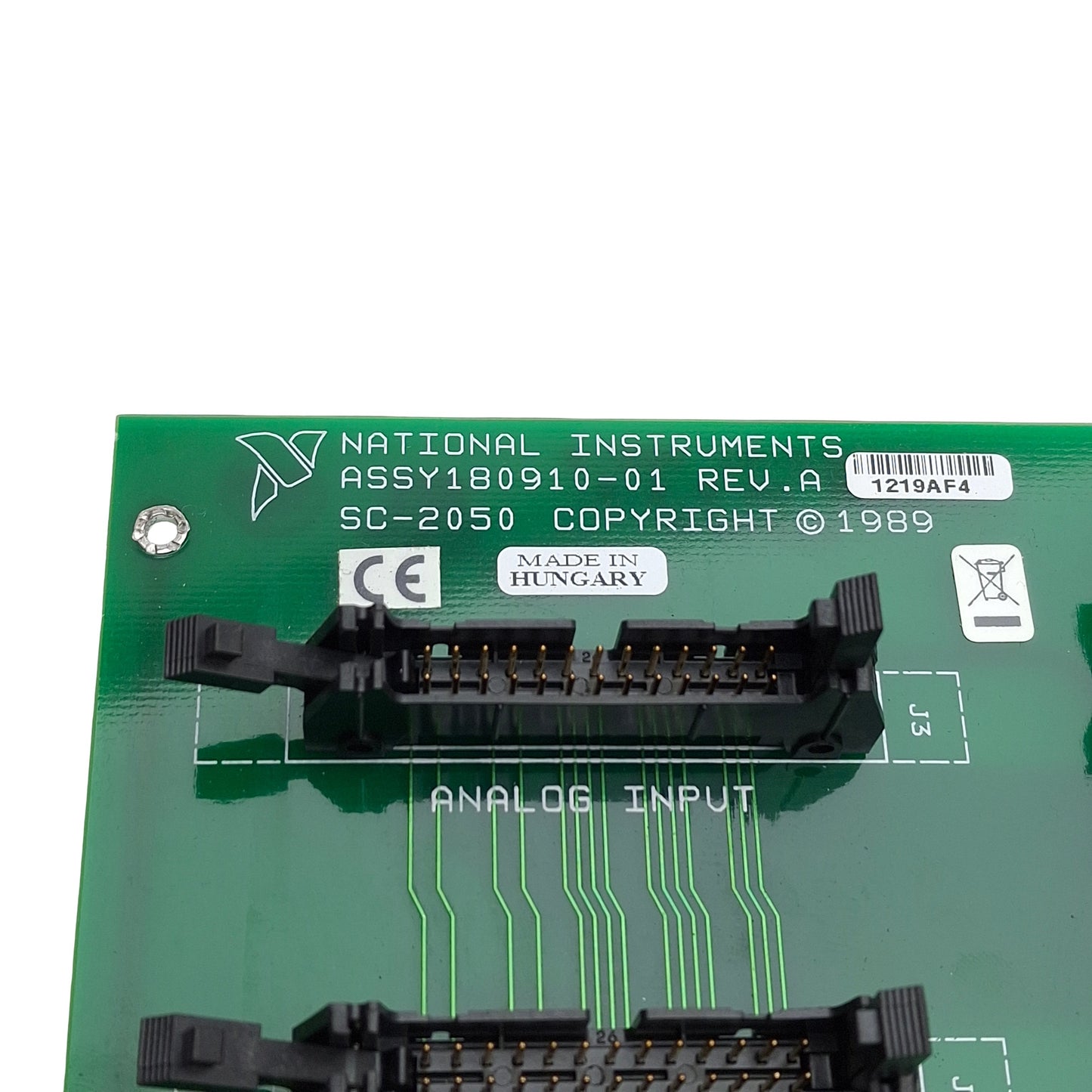 Used National Instruments SC-2050 Cable Adaptor PLC I/O Board, 26-Pin & 50-Pin