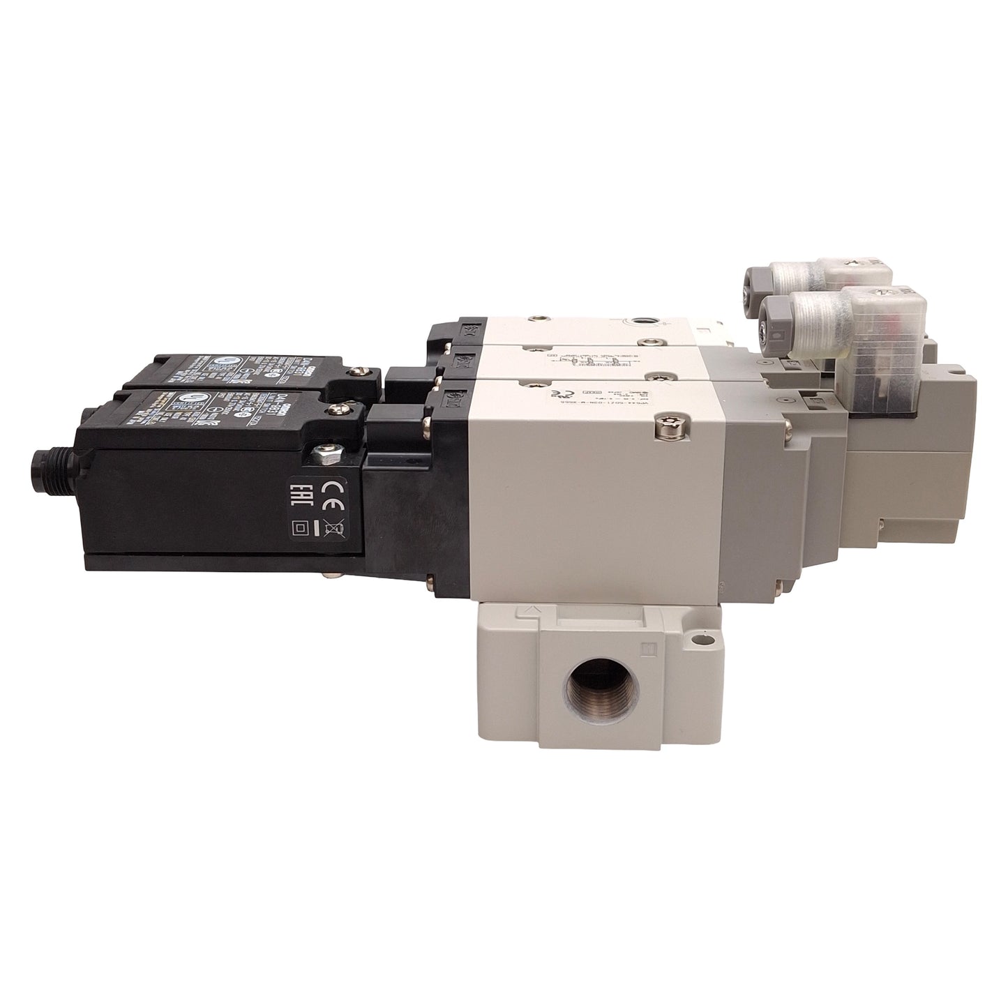 Used SMC VP544-5DZ1-03N-M-X555 Dual Residual Relief Valve w/ Soft Start-Up, 24VDC