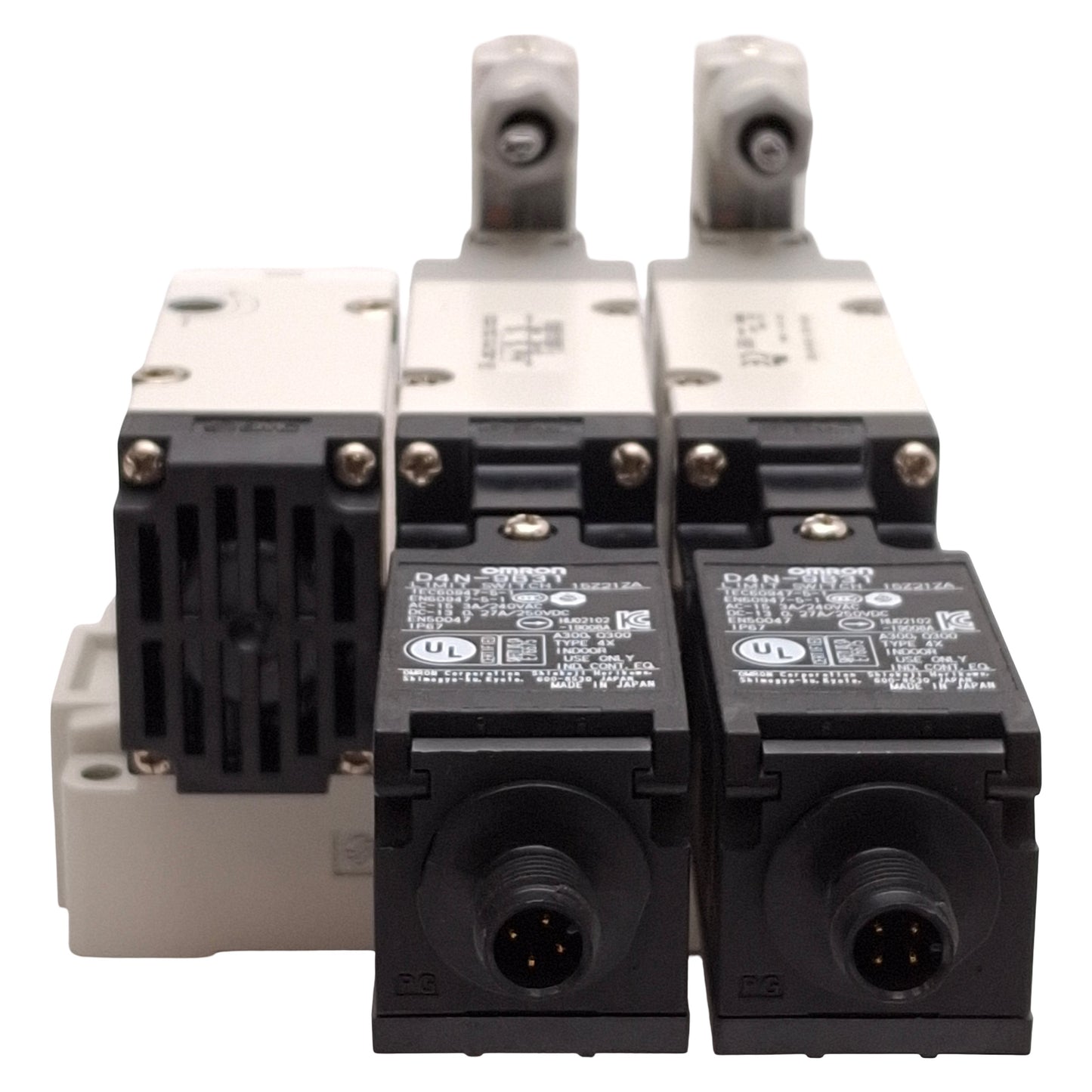 Used SMC VP544-5DZ1-03N-M-X555 Dual Residual Relief Valve w/ Soft Start-Up, 24VDC