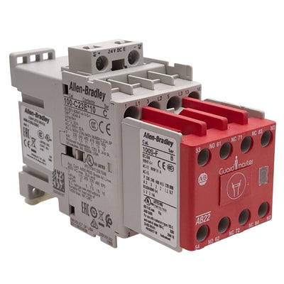 Used Allen Bradley 100S-C23EJ32BC Guardmaster Safety Contactor, 3NO+2NC, 24VDC Coil