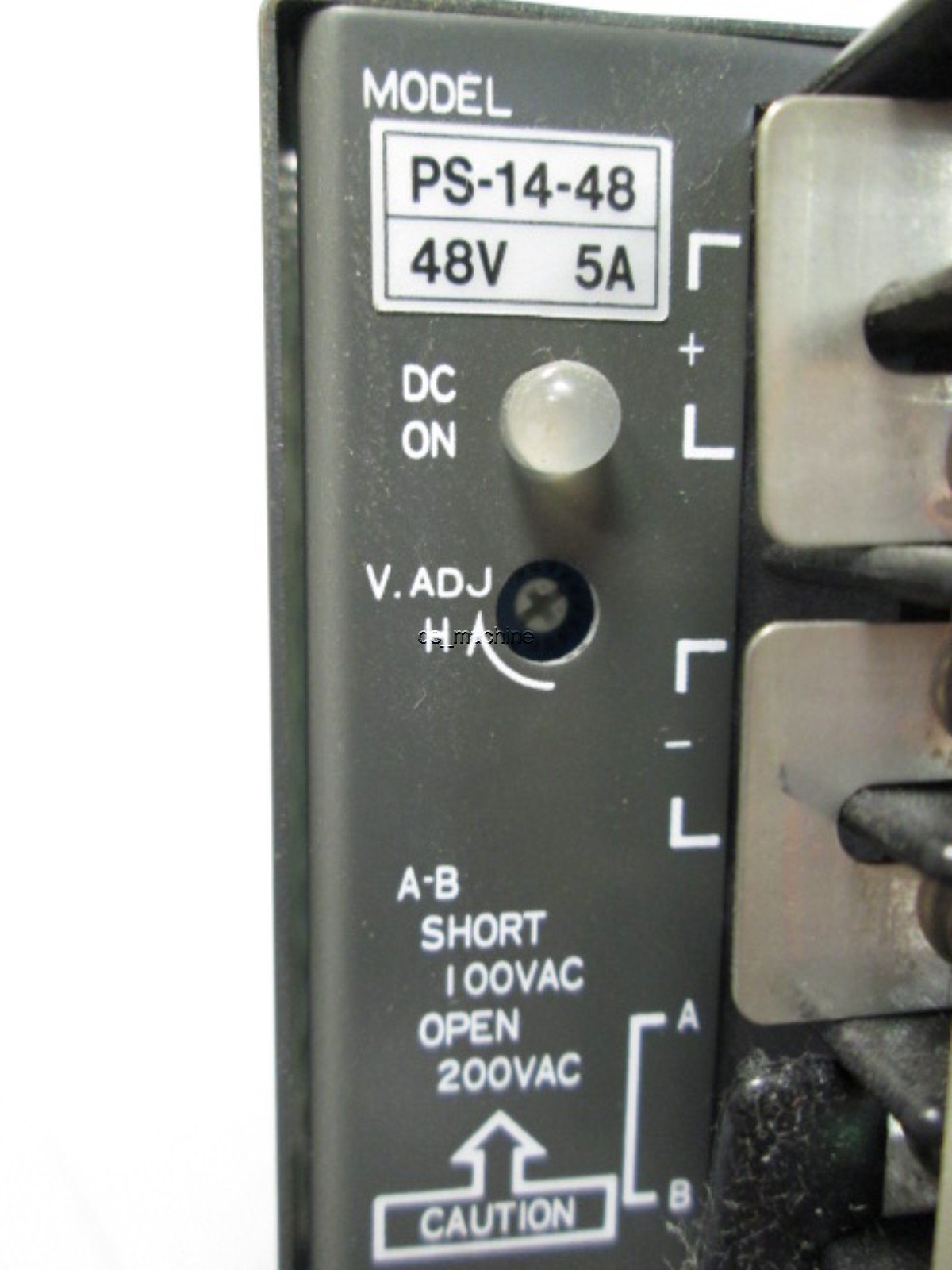 Used Nemic Lambda PS-14-48 Power Supply, 85-132/170-250VAC Input, 48VDC 5A Output