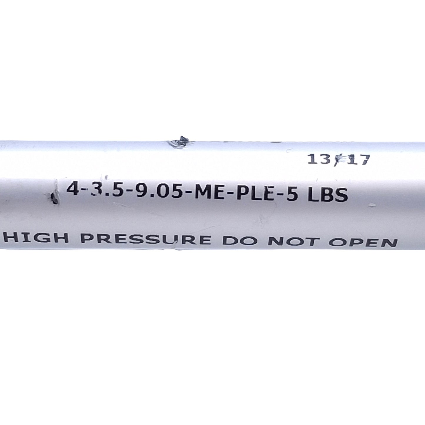 Used IGS 4-3.5-9.05-ME-PLE-5LBS Customline Compression Gas Spring 3.5" Stroke, 5lb