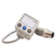 Used SMC ISE40A-N01-Y-P-X531 Digital Pressure Switch PNP, -14.5~145psi, M12 4-Pin