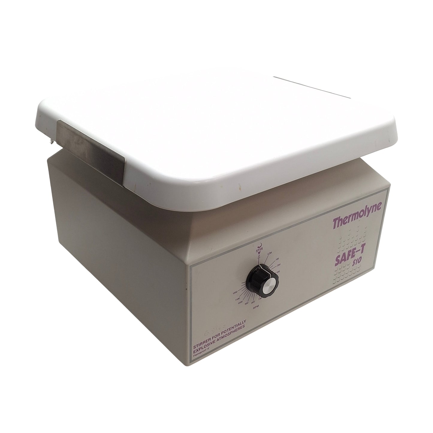 Used Thermolyne S108520-33 SAFE-T S10 Potentially Explosion Proof Stirrer 240V *Chips