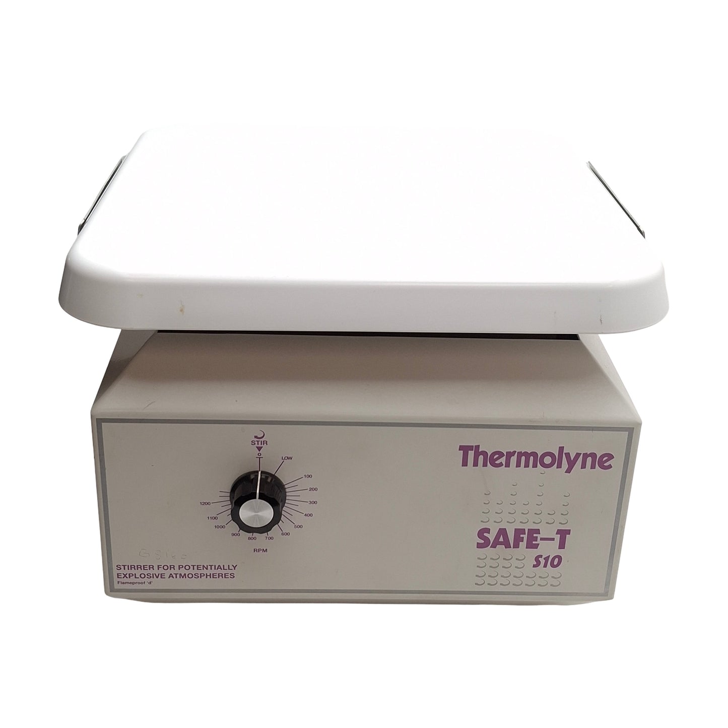 Used Thermolyne S108520-33 SAFE-T S10 Potentially Explosion Proof Stirrer 240V *Chips