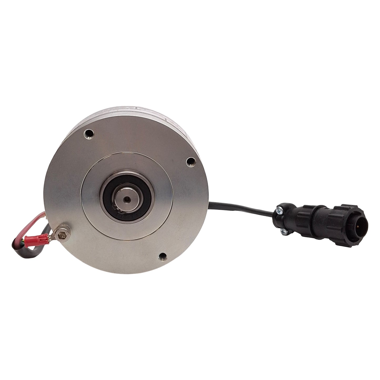 Used Placid B35-24-1 Magnetic Particle Brake, 0.6-35lb-in, ø1/2in Shaft, 24VDC