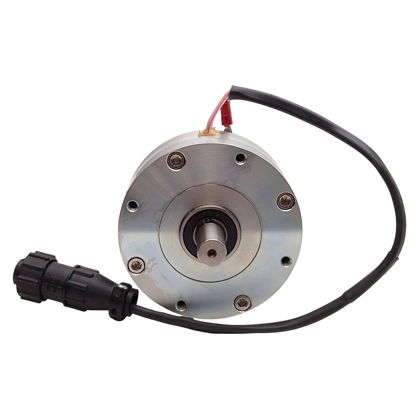 Used Placid B35-24-1 Magnetic Particle Brake, 0.6-35lb-in, ø1/2in Shaft, 24VDC