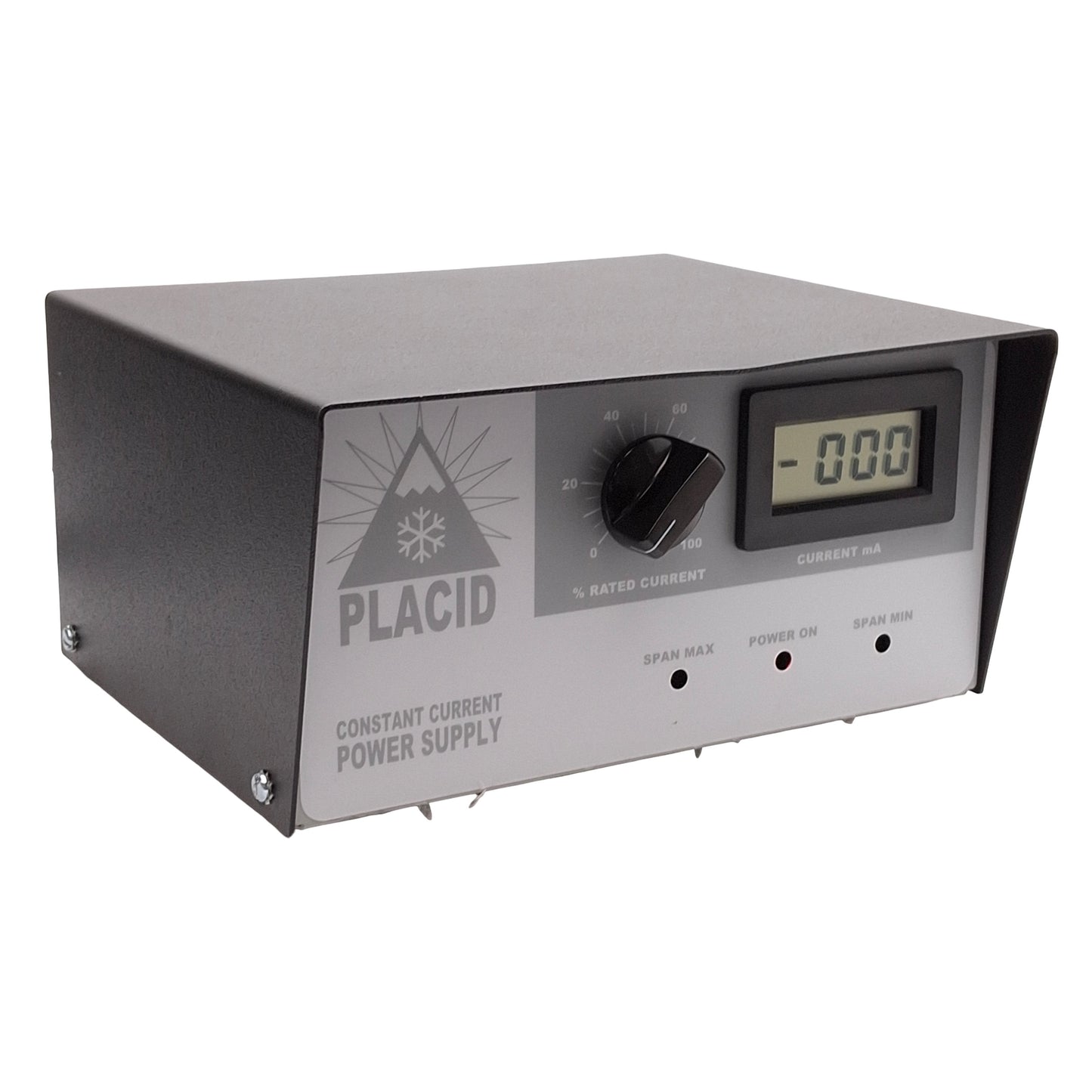 Used Placid PS-24-MC Constant Current Power Supply, 110VAC Input, 24VDC Output