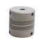 Used Helical AR125-16-8 Flexible Aluminum Coupling, Set Screw, 1/4in to 1/2in Bore