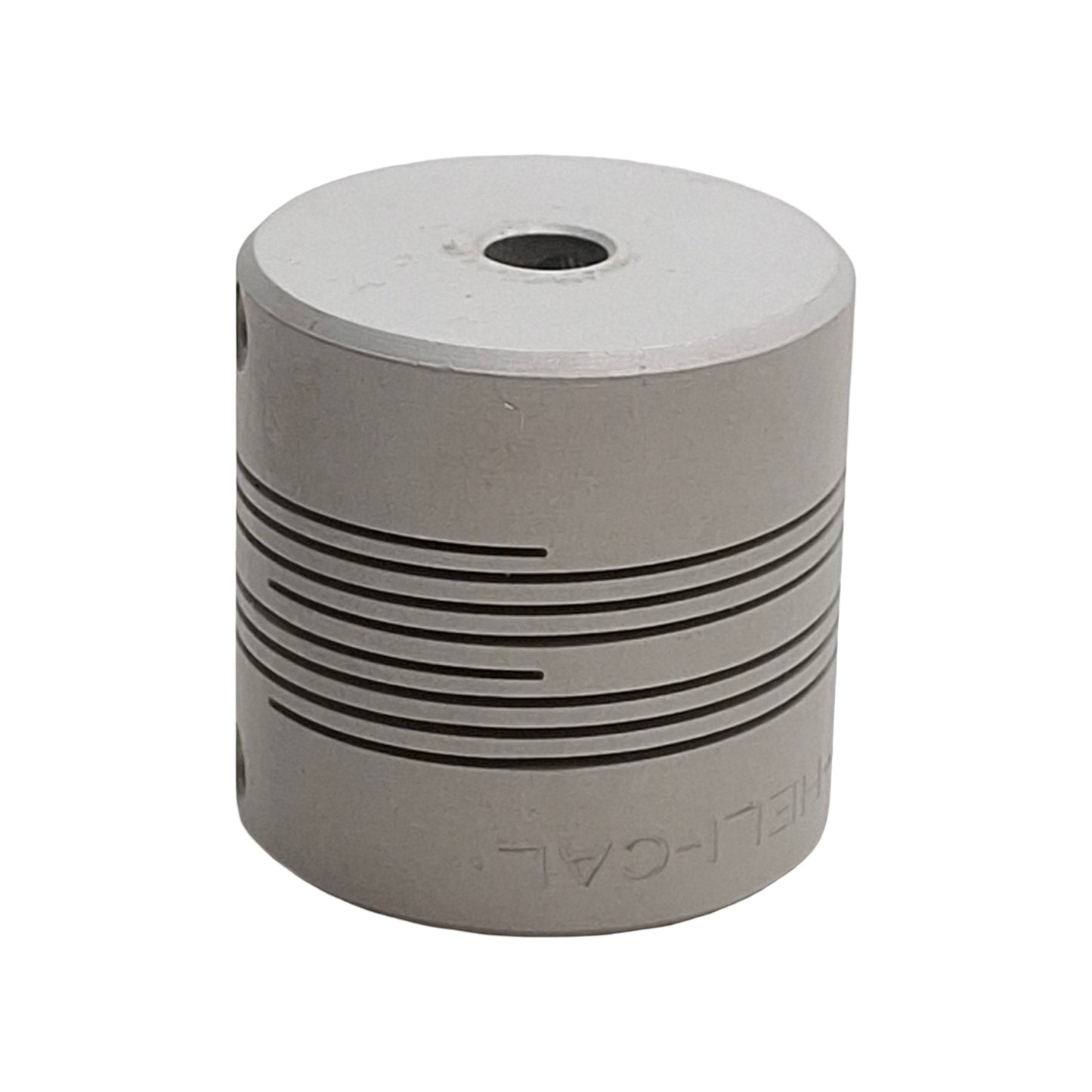 Used Helical AR125-16-8 Flexible Aluminum Coupling, Set Screw, 1/4in to 1/2in Bore