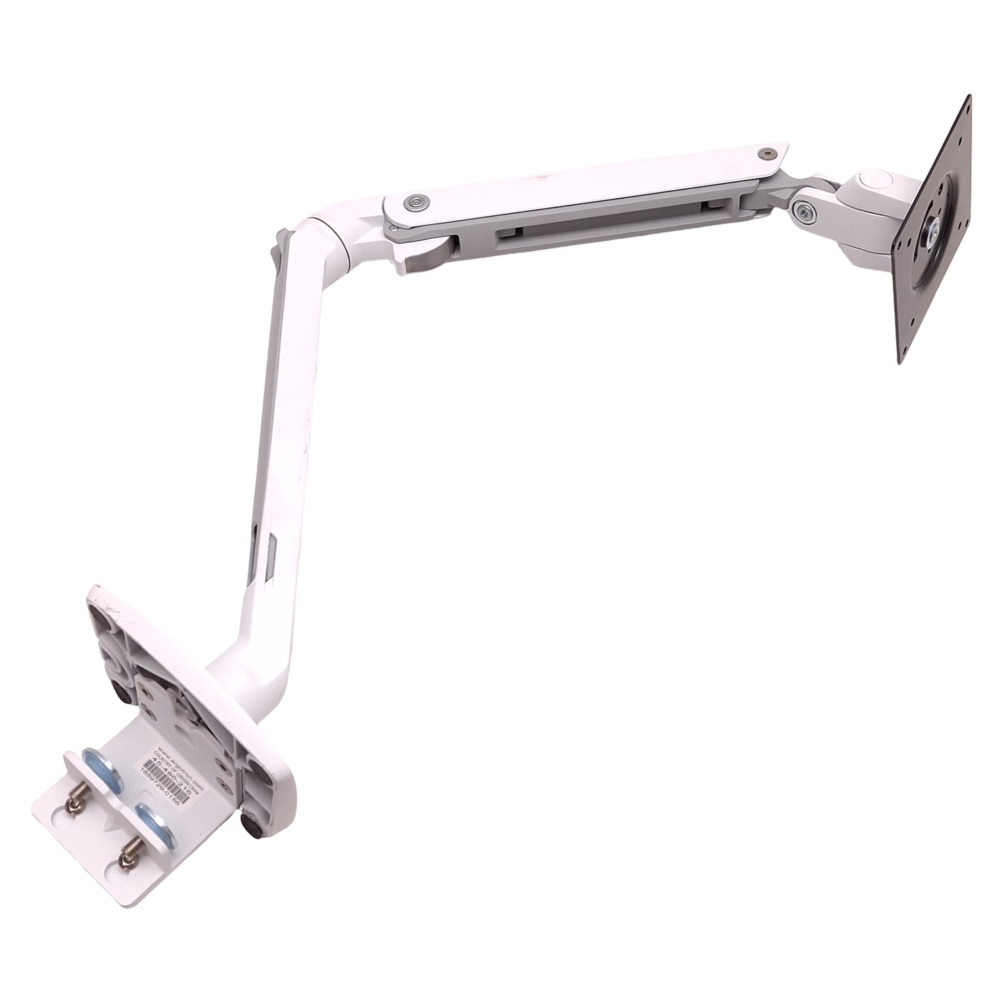 Used Ergotron 45-486-216 MXV Desk Monitor Arm VESA 75/100 Mount, 7-20lbs Capacity