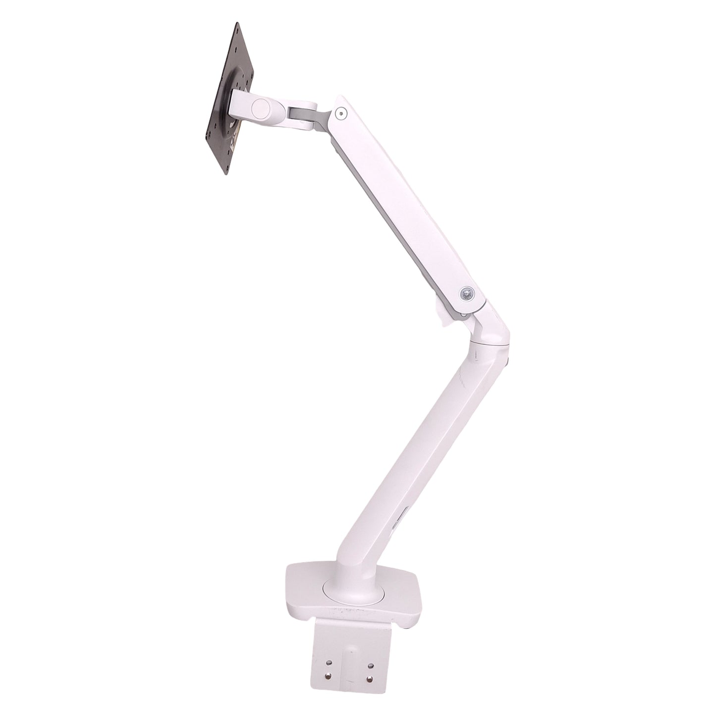 Used Ergotron 45-486-216 MXV Desk Monitor Arm VESA 75/100 Mount, 7-20lbs Capacity