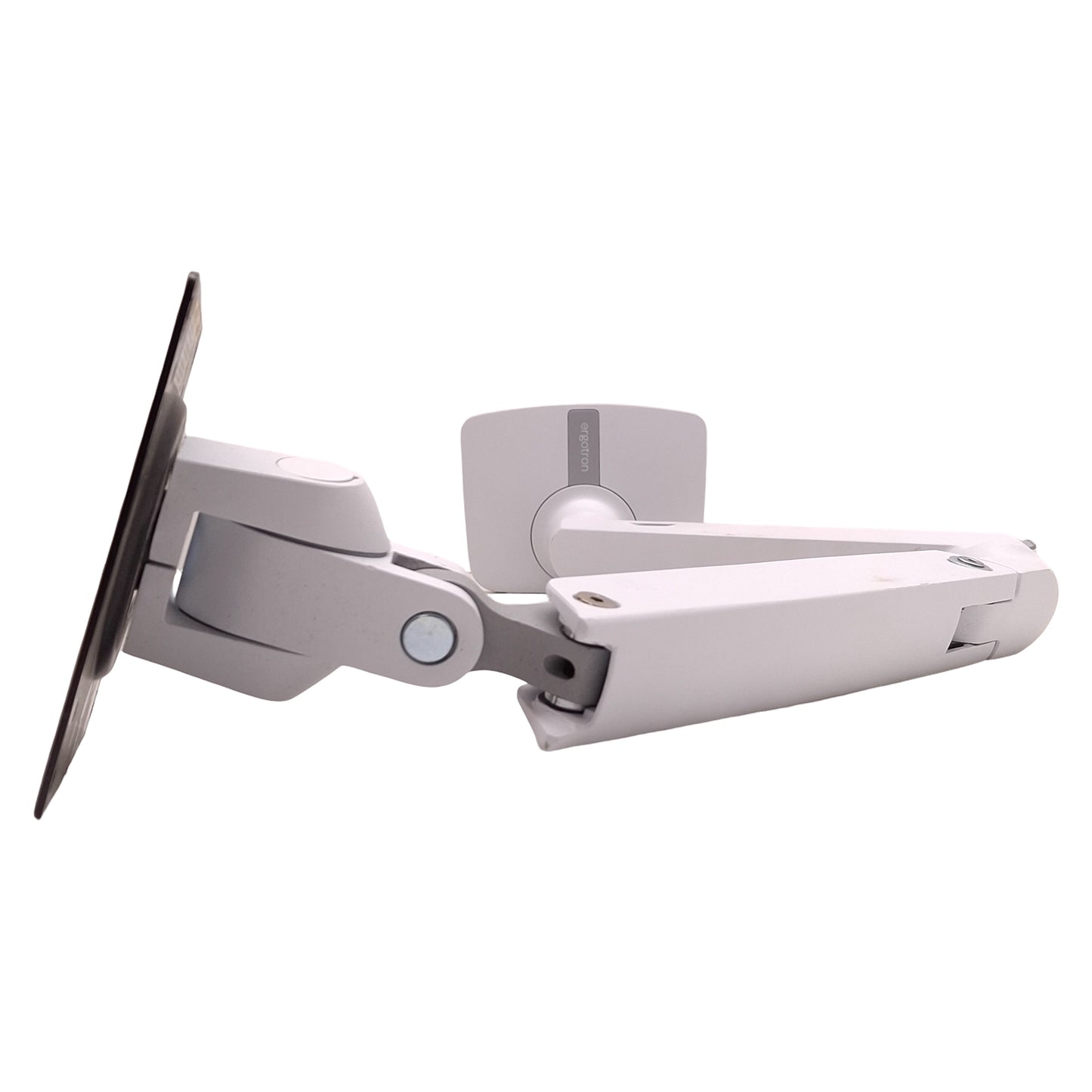 Used Ergotron 45-486-216 MXV Desk Monitor Arm VESA 75/100 Mount, 7-20lbs Capacity