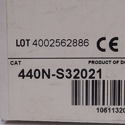 Used Allen Bradley 440N-S32021 Sipha Control Unit 2NO + 1NC Aux, 24VDC 110/230VAC