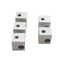 Used Lot of 5 80/20 2427 Aluminum Extrusion Panel Mount Block 10 Series *No Hardware*