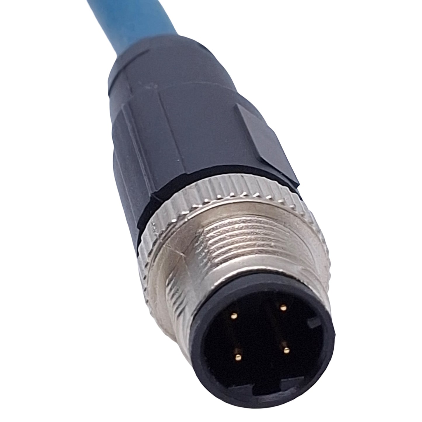 New SMC EX9-AC100EN-PSRJ Communication Cable, M12 4-Pin to RJ45 Male, 10m Long