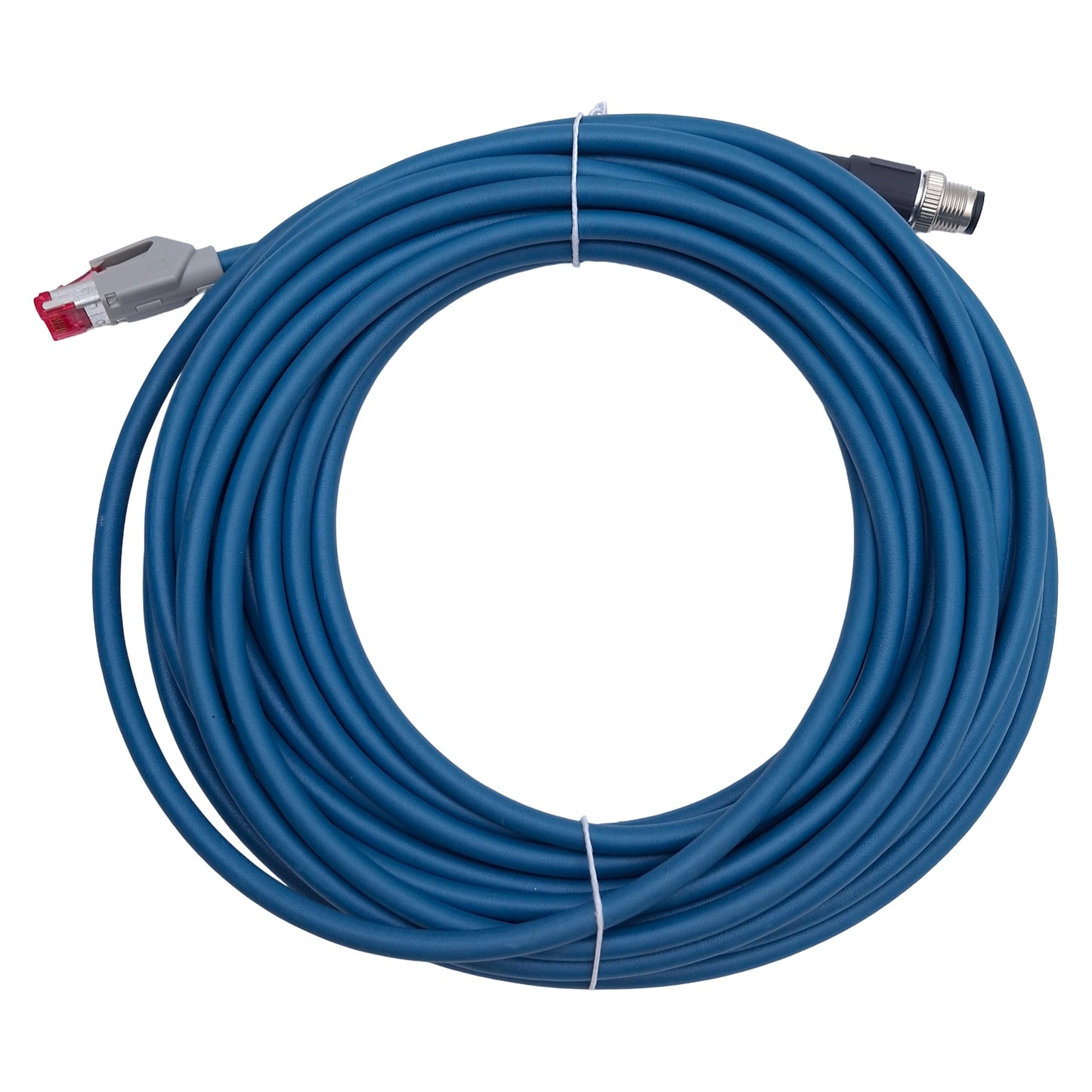 New SMC EX9-AC100EN-PSRJ Communication Cable, M12 4-Pin to RJ45 Male, 10m Long